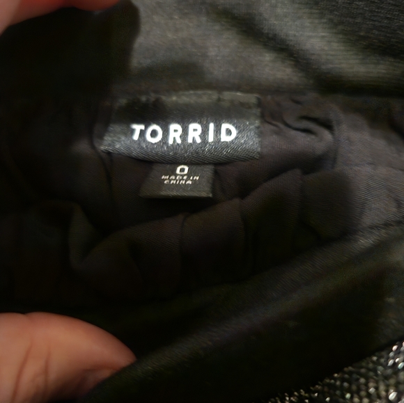 Torrid sparkly skater skirt - Picture 2 of 2